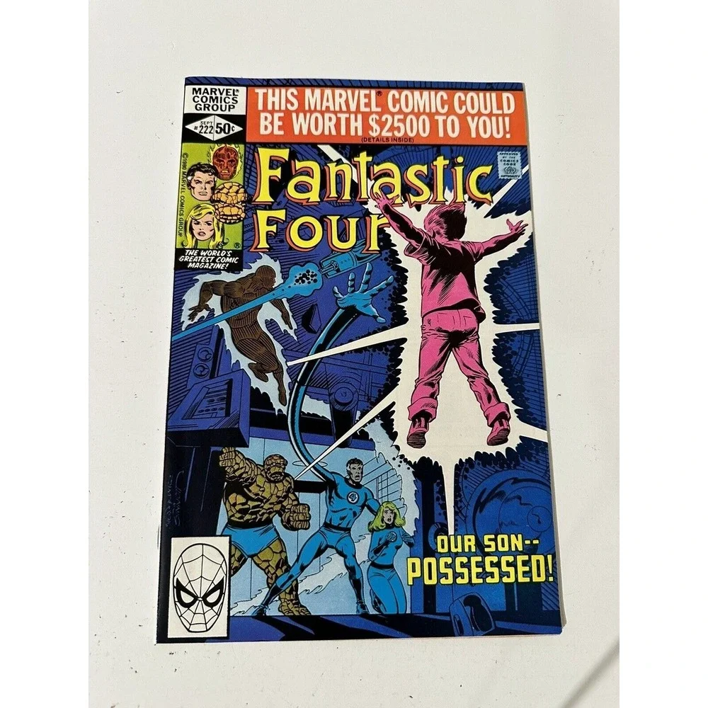 Fantastic Four‎ #222, Marvel Comics, 1980, Our Son Possessed!